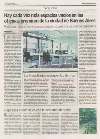 6Diario Buenos Aires Económico Vacancia Oficinas Premium